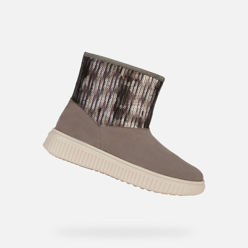 Geox Kiz Çocuk Ankle Bot Koyu Gri - Discomix - CSI-630925